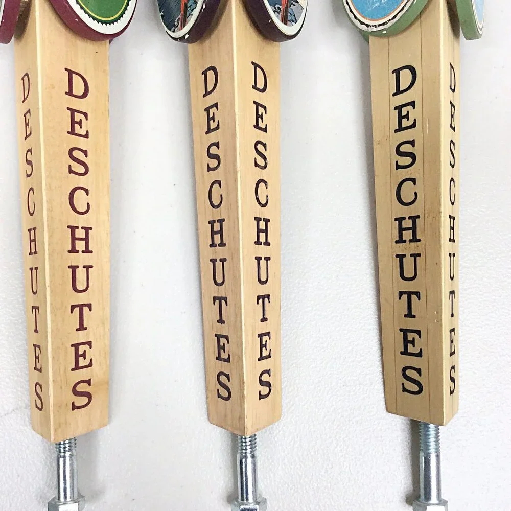 Lot of 5 Deschutes Brewing Beer‎ Tap Handles IRA Pinedrops IPA Hop in the Dark